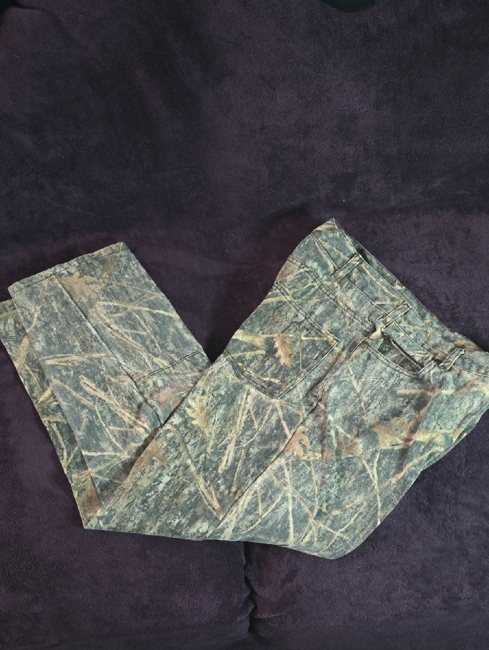 Guide Gear Double Knee Camo Jeans